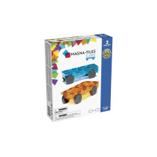 Magna-Tiles Bausteinmodell Cars 2-Piece Expansion Set