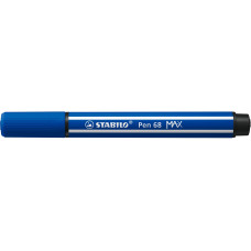 STABILO Filzstift Pen 68 MAX Ultramarinblau, 5 Stück