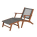 Acamp Bankgog Gartensessel Grau/Braun