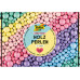 Folia Holzperlen Jumbo Mehrfarbig, 1 kg