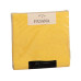 ELCO Cocktailservietten Uni, Gelb, 24 x 24 cm, 20 Stück