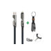 4smarts ComboCord Flat 240 W und Keyring Kabel