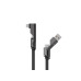 4smarts ComboCord Flat Right Angle 240W USB A/USB C - USB C 1.5 m