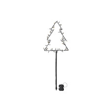 Star Trading Aussendekoration Baum 32 x 90 cm