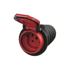 STEFFEN Montagekupplung TPE T25 IP55 mit Verschlussdeckel