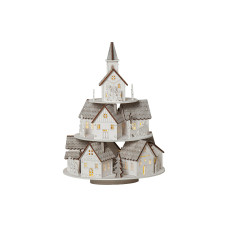 Star Trading Aufsteller Grauberg, 29 cm, Grau