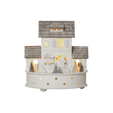Star Trading Aufsteller Grauberg, 19 cm, Grau
