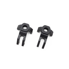 Hobbytech Achsschnenkel vorne Aluminium Schwarz CRX