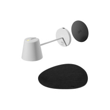 Silwy Magnet-Leuchte Portofino White inkl. Platzset und Pad