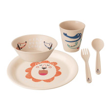 Koziol Kindergeschirrset VERY VERY AT HOME almond, 4er Set