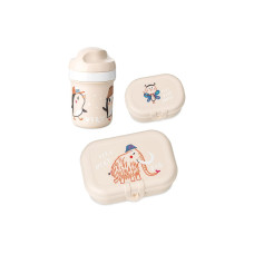 Koziol Lunchboxset VERY VERY TO GO almond