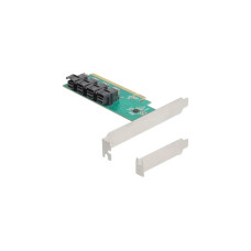 Delock PCI Express x16 zu 4 x intern SFF-8643 NVMe
