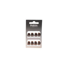 Parsa Beauty Haarklemme klein Braun 8 Stück Parsa Beauty Haarklemme klein Braun 8 Stück
