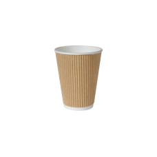 BioPak Einwegbecher Triple Wall 47 cl Braun, 20 Stück