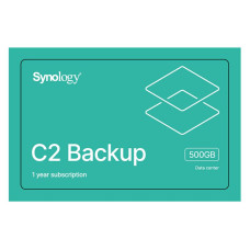 Synology C2 Backup, Virtuelle Lizenz 1-Jahr, 500 GB