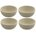 Koziol Schale Club 16.2 cm, 4 Stück, Sand/Gelb Koziol Schale Club 16.2 cm, 4 Stück, Sand/Gelb