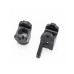 Hobbytech C-Hub vorne Aluminium Schwarz CRX