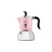 Bialetti Espressokocher Fiammetta Induction für 4 Tassen, Rosa