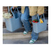 Koziol Einkaufstasche Taschelino Flower Blue