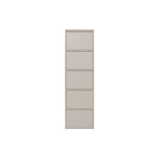Kare Schuhschrank Caruso 5-er, 50 x 170 cm, Beige