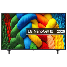 LG TV 50NANO80A6B 50, 3840 x 2160 (Ultra HD 4K), LED-LCD