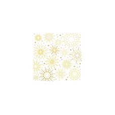 Braun + Company Weihnachtsservietten Firework white Beige, 20 Stück Braun + Company Weihnachtsservietten Firework white Beige, 20 Stück