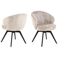 AC Design Stuhl Darlene 1 Stück, Beige AC Design Stuhl Darlene 1 Stück, Beige