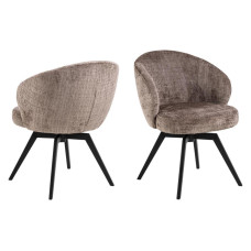 AC Design Stuhl Darlene 1 Stück, Braun AC Design Stuhl Darlene 1 Stück, Braun