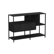AC Design Regal Seaford Schwarz, 114 x 35 x 78 cm AC Design Regal Seaford Schwarz, 114 x 35 x 78 cm