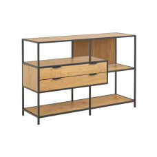 AC Design Regal Seaford Braun, 114 x 35 x 78 cm AC Design Regal Seaford Braun, 114 x 35 x 78 cm