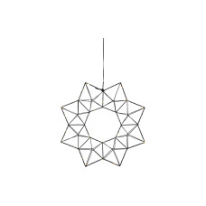 Star Trading Dekolicht Kranz Edge, Schwarz, 30 LED's Star Trading Dekolicht Kranz Edge, Schwarz, 30 LED's