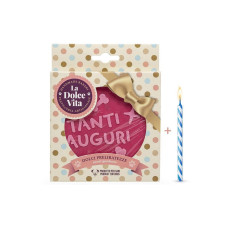 Leopet Happy Birthday Hundekuchen, Pink 11 x 1.5 cm, 90g