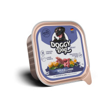 DOGGY Dog Nassfutter Schale Wild, Lamm Adult 150 g DOGGY Dog Nassfutter Schale Wild, Lamm Adult 150 g