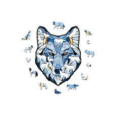 Eco Wood Art Holz-Puzzle Wolf 260 Teile Eco Wood Art Holz-Puzzle Wolf 260 Teile