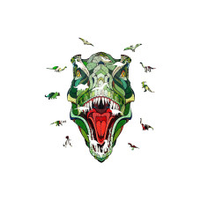 Eco Wood Art Holz-Puzzle T-Rex 129 Teile Eco Wood Art Holz-Puzzle T-Rex 129 Teile