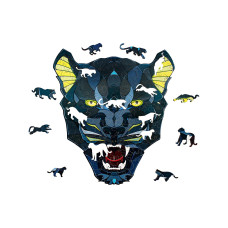 Eco Wood Art Holz-Puzzle Panther 102 Teile Eco Wood Art Holz-Puzzle Panther 102 Teile