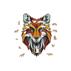 Eco Wood Art Holz-Puzzle Fuchs 141 Teile Eco Wood Art Holz-Puzzle Fuchs 141 Teile