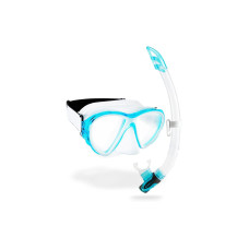 CRESSI Fidschi + Gamma Schnorchel-Kombi Clear/Aquamarin CRESSI Fidschi + Gamma Schnorchel-Kombi Clear/Aquamarin