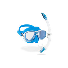 CRESSI Marea + Gamma Schnorchel Combo Clear/Blue CRESSI Marea + Gamma Schnorchel Combo Clear/Blue