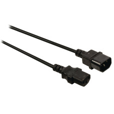 Diggelmann Gerätekabel 1.25 m C13 - C14 Schwarz