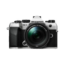 OM-System Fotokamera OM-5 II M.Zuiko Digital 14-150mm Kit Silber OM-System Fotokamera OM-5 II M.Zuiko Digital 14-150mm Kit Silber