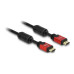 Delock Kabel 4K 30Hz HDMI - HDMI, 2 m, Rot/Schwarz Delock Kabel 4K 30Hz HDMI - HDMI, 2 m, Rot/Schwarz