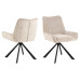 AC Design Stuhl Eddie 2 Stück, Beige AC Design Stuhl Eddie 2 Stück, Beige
