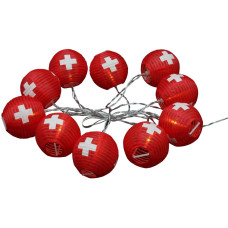 Dameco Lichterkette LED-Solar CH-Kreuz, 1.8 m Dameco Lichterkette LED-Solar CH-Kreuz, 1.8 m