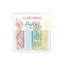 ScrapCooking Zuckerstreusel Mix Party Bunt 65 g, 4 Stück ScrapCooking Zuckerstreusel Mix Party Bunt 65 g, 4 Stück
