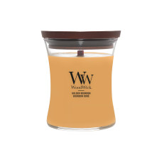 Woodwick Duftkerze Golden Bourbon Medium Jar Woodwick Duftkerze Golden Bourbon Medium Jar