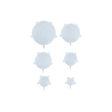 alpina Flexibles Deckel-Set 6 Stück, Transparent alpina Flexibles Deckel-Set 6 Stück, Transparent