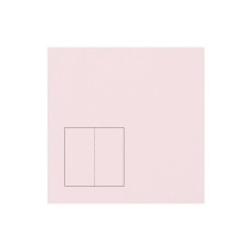 Rico Design Paper Poetry Essentials DL Klappkarte lang A6, Rosa Rico Design Paper Poetry Essentials DL Klappkarte lang A6, Rosa