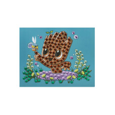 CRAFT Buddy Bastelset Groot Marvel Crystal Art Junior