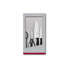 Victorinox Messer-Set Swiss Classic 4-teilig, Schwarz Victorinox Messer-Set Swiss Classic 4-teilig, Schwarz